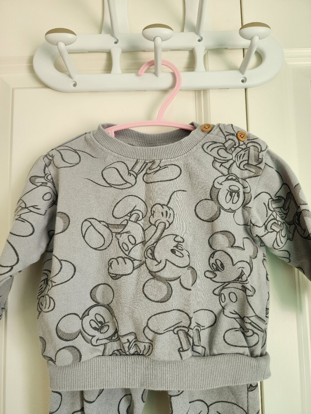 Disney Mickey Mouse Matching Sweat Suit - Sz 12 Mo